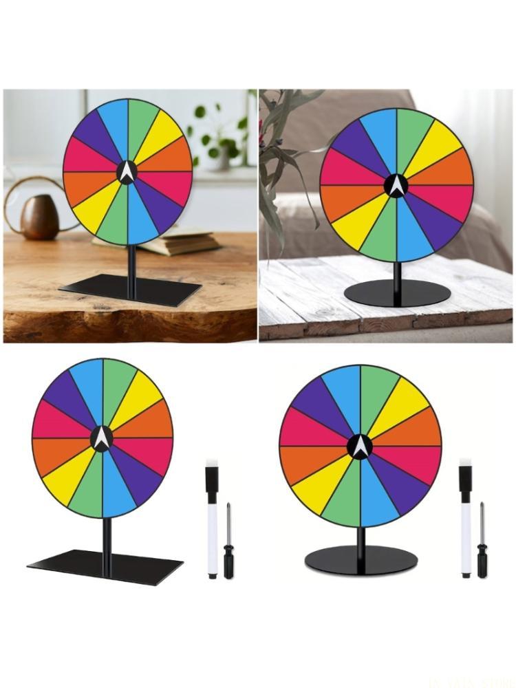 Party Games Spin The Wheel - M5TC Acrylic Rainbows Spin Wheel Prize