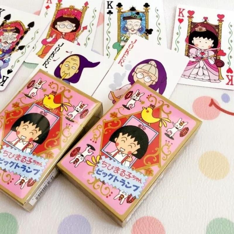 Party Games Cards - Chibi Maruko Chan Cartoon Playing Cards