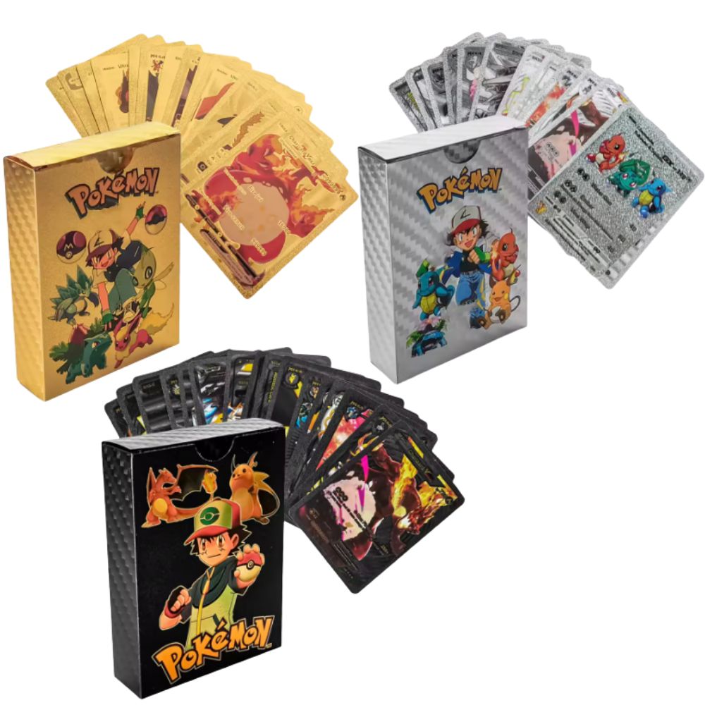 Party Games Board Game - New 55PCS Pokémon Cards Vmax GX