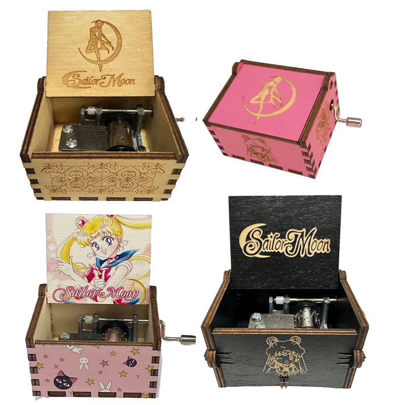 Party Games Music - Sailor Mooned Theme Music Box Ornaments