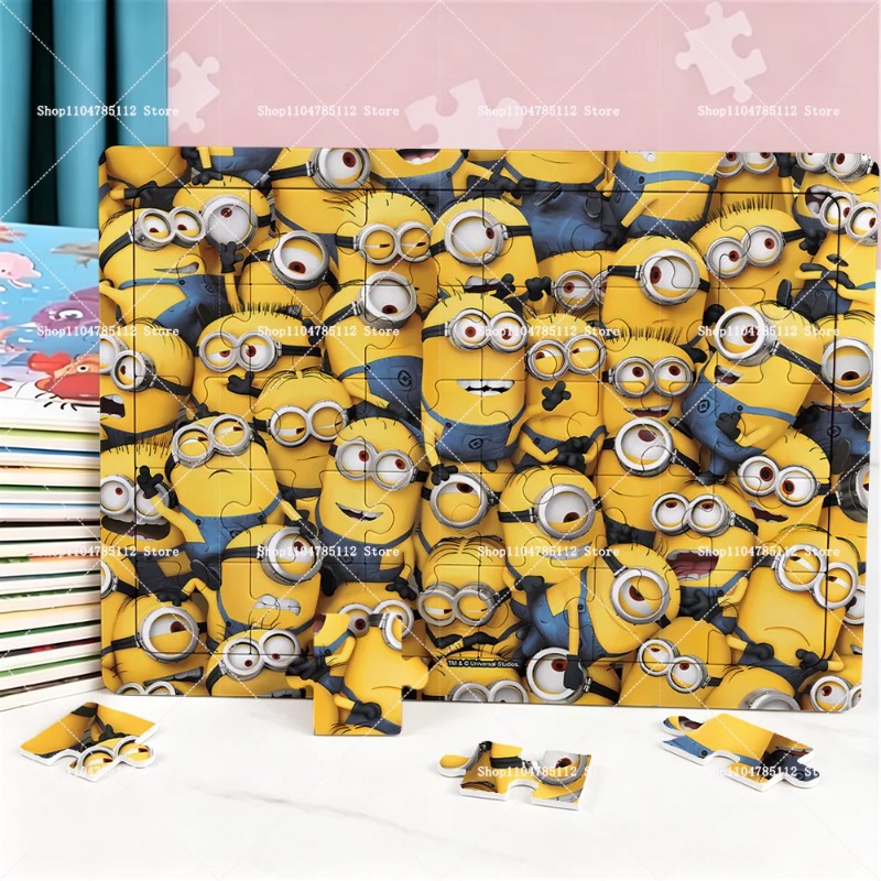 2026 Minions Puzzle Cartoon An - Party Games Simple review and price