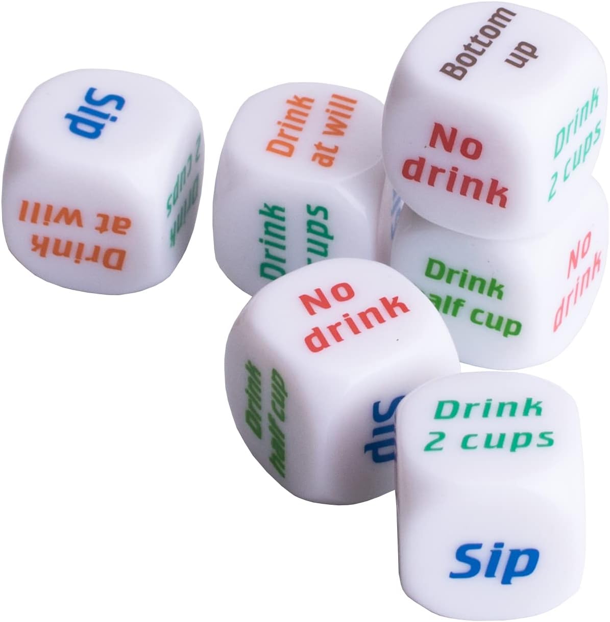 12Pcs Drinking Dice Rolling De - Party Games Bachelorette review and price