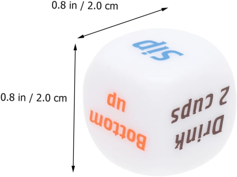 12Pcs Drinking Dice Rolling De - Party Games Bachelorette review and price