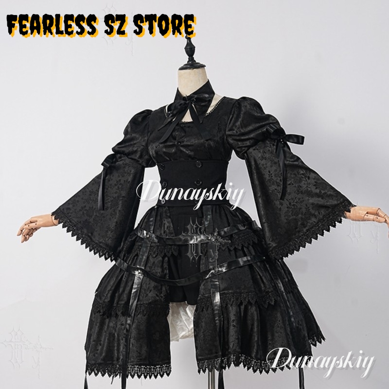 Girl Gothic Dress Halloween Ca - Party Games Girls review and price