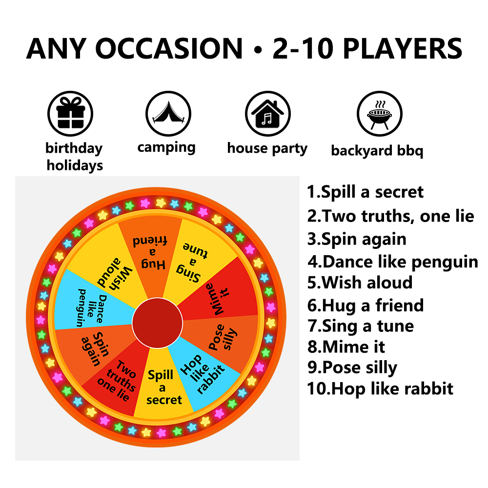 Prize Wheel Spin Wheel Spinner - Party Games Spin The Wheel review and price