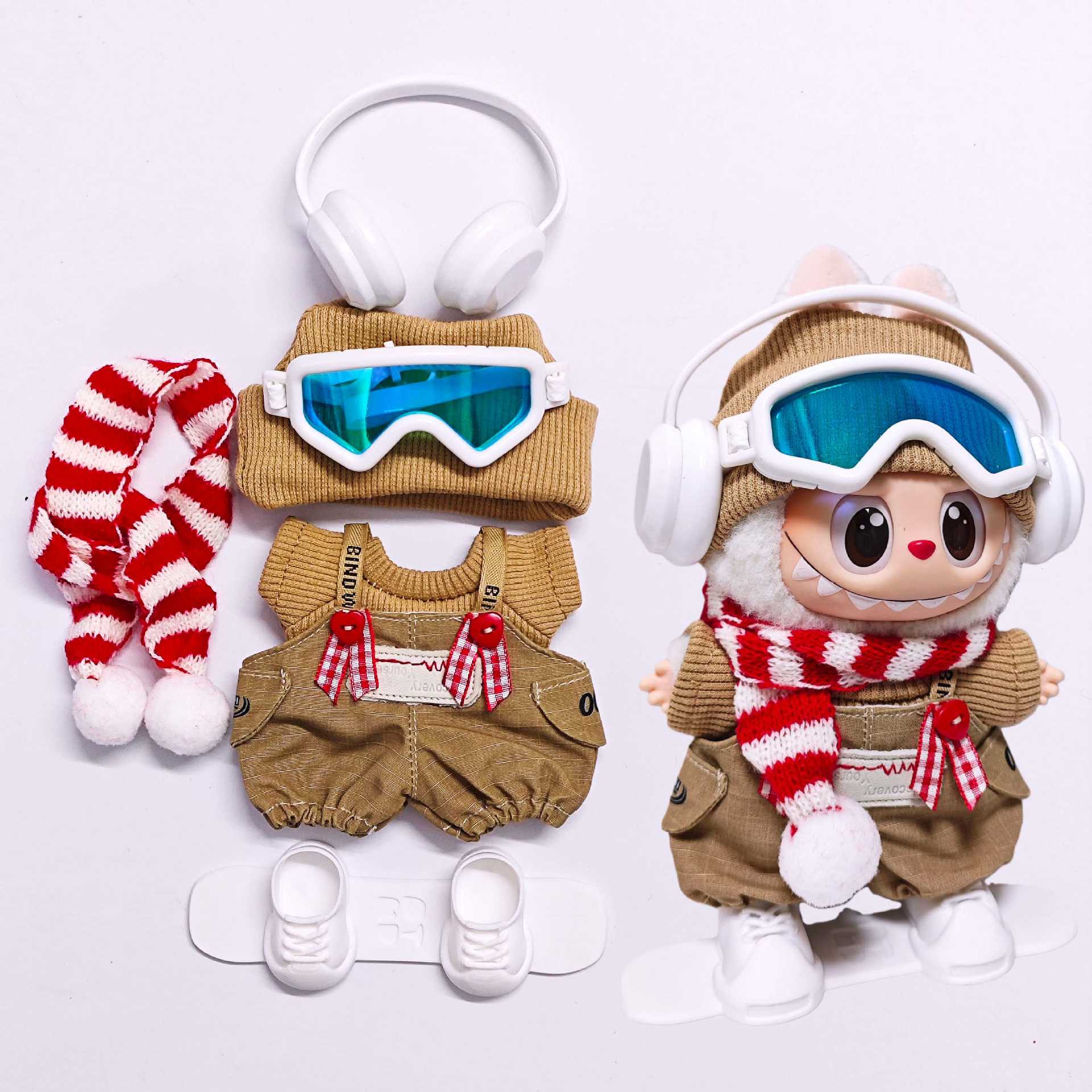 15/17CM Labubu Doll Clothes Wi - Party Games 15 In 1 review and price