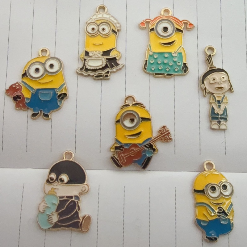 10pcs alloy drip oil cartoon p - Party Games Game review and price