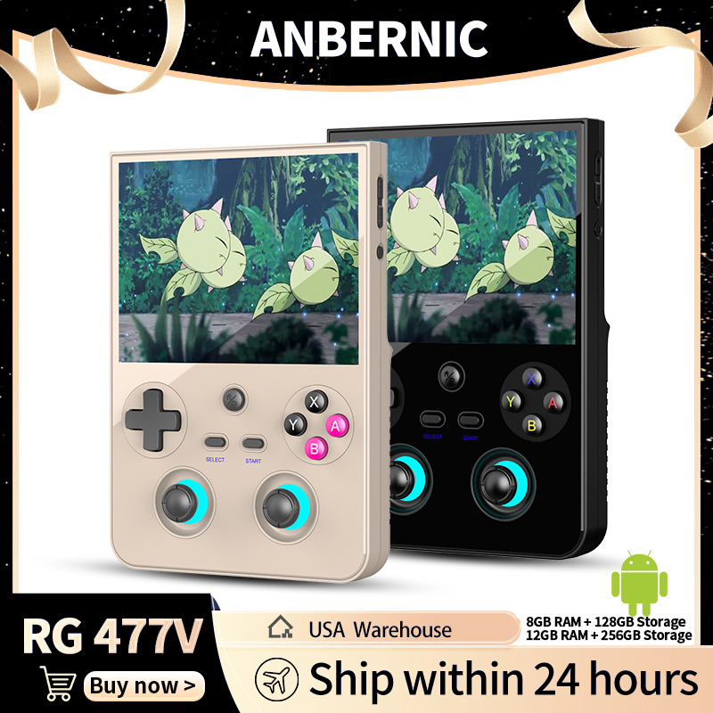 ANBERNIC RG 477V Handheld Game - Party Games Download review and price