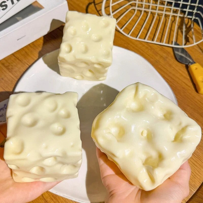 Taba Squishy Cheese Cube Stres - Party Games Game review and price