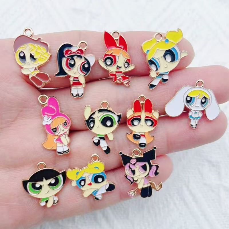 10pcs Alloy Oil-Dripping Carto - Party Games Girls review and price