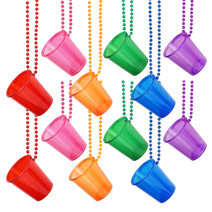12pcs Beaded Necklace Plastic  - Party Games Bachelorette review and price