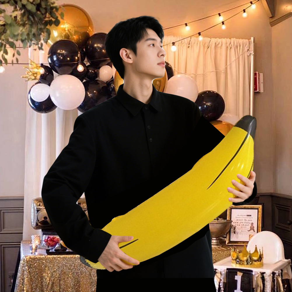 Inflatable Banana Fake Banana  - Party Games Bachelorette review and price