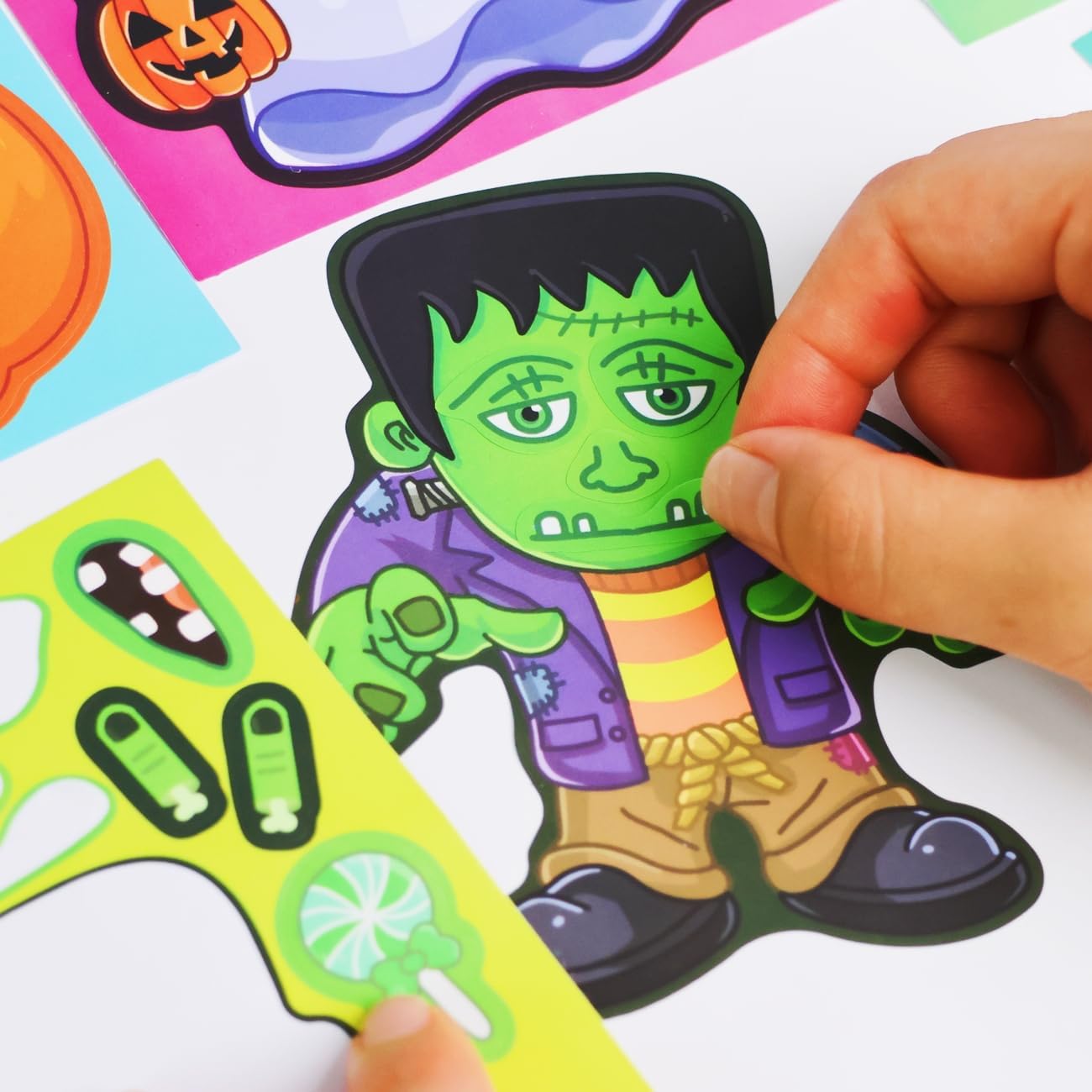 8~40Sheets Halloween Stickers  - Party Games No Supplies review and price