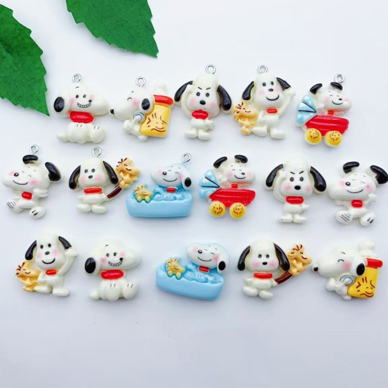 12pcs resin cartoon dog pendan - Party Games Game review and price