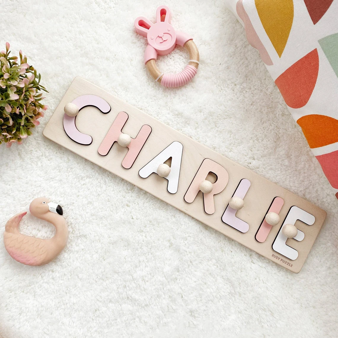 Personalized Name Puzzle With  - Party Games Baby Shower review and price