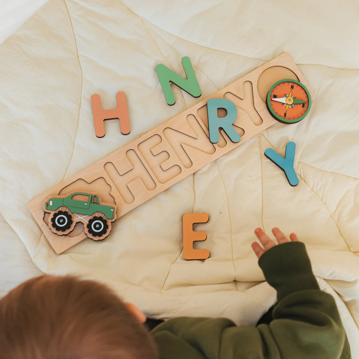 Personalized Name Puzzle With  - Party Games Baby Shower review and price