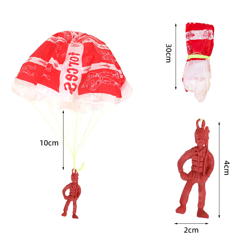 10pcs Plastic Ejecting Parachu - Party Games Kids Outdoor review and price