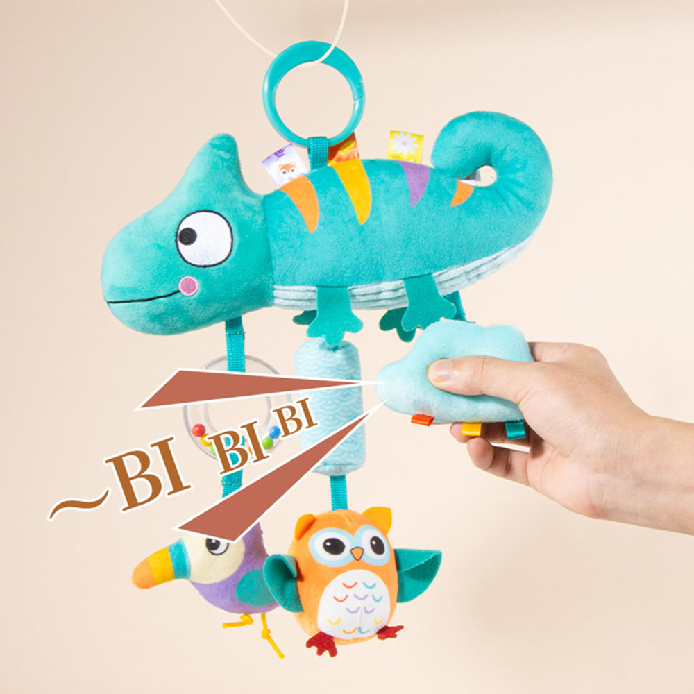 Soft Cartoon Animal Hanging Ra - Party Games Baby Shower review and price