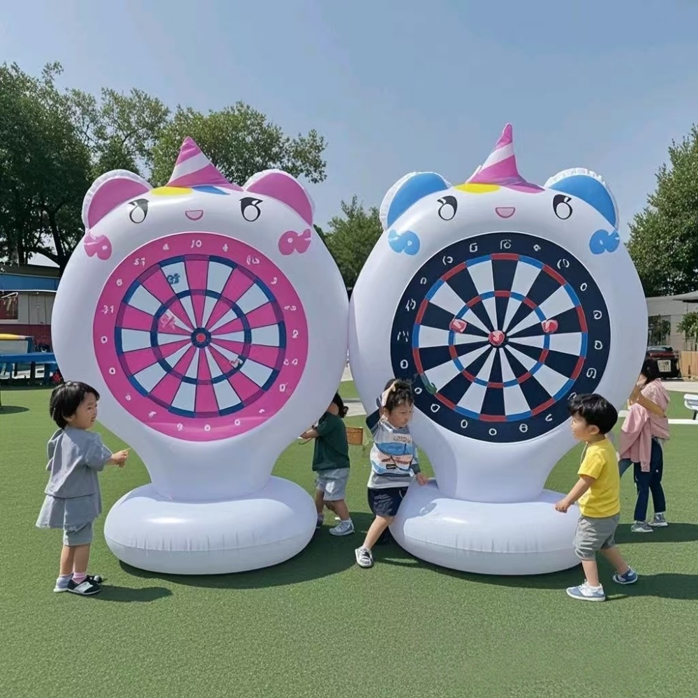 Inflatable Unicorn Throwing Ga - Party Games Kids Outdoor review and price