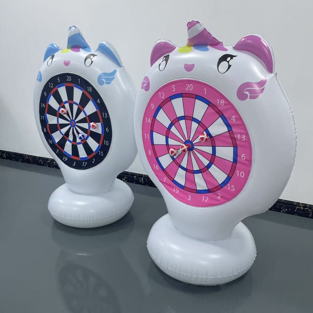 Inflatable Unicorn Throwing Ga - Party Games Kids Outdoor review and price