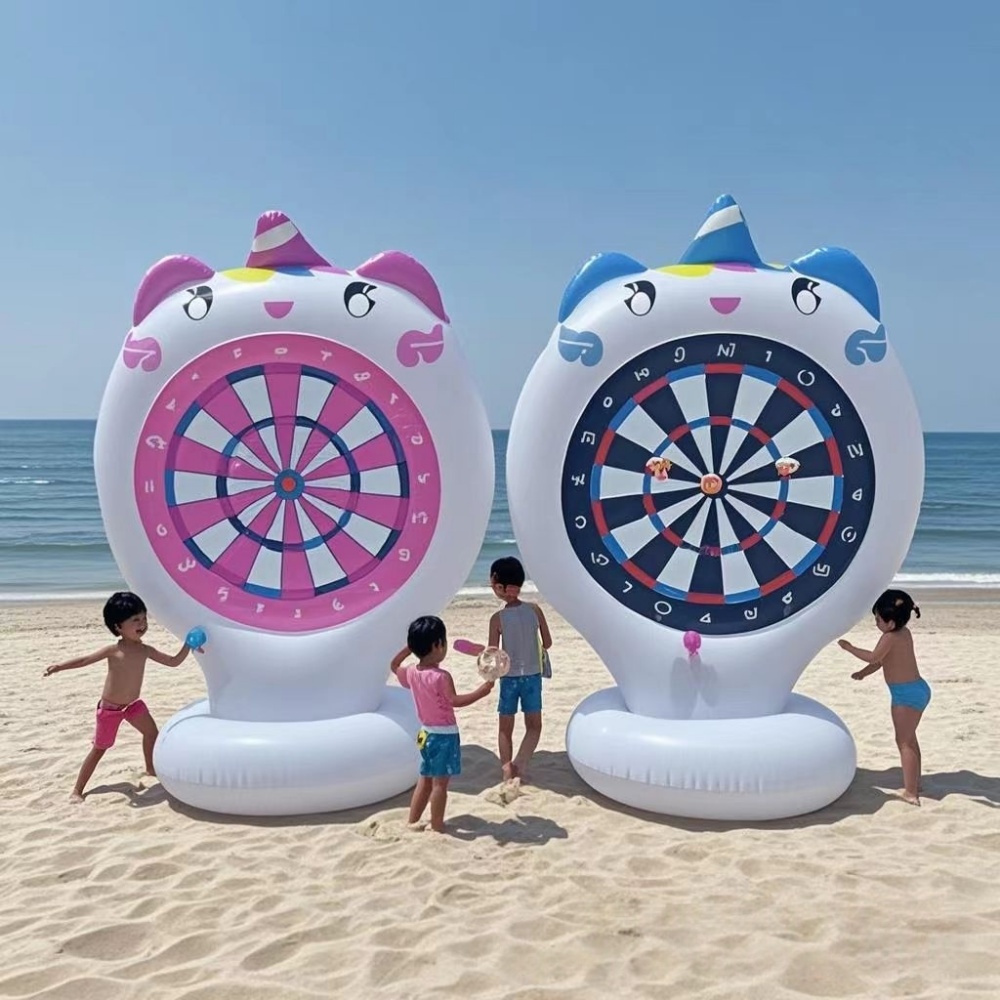 Inflatable Unicorn Throwing Ga - Party Games Kids Outdoor review and price