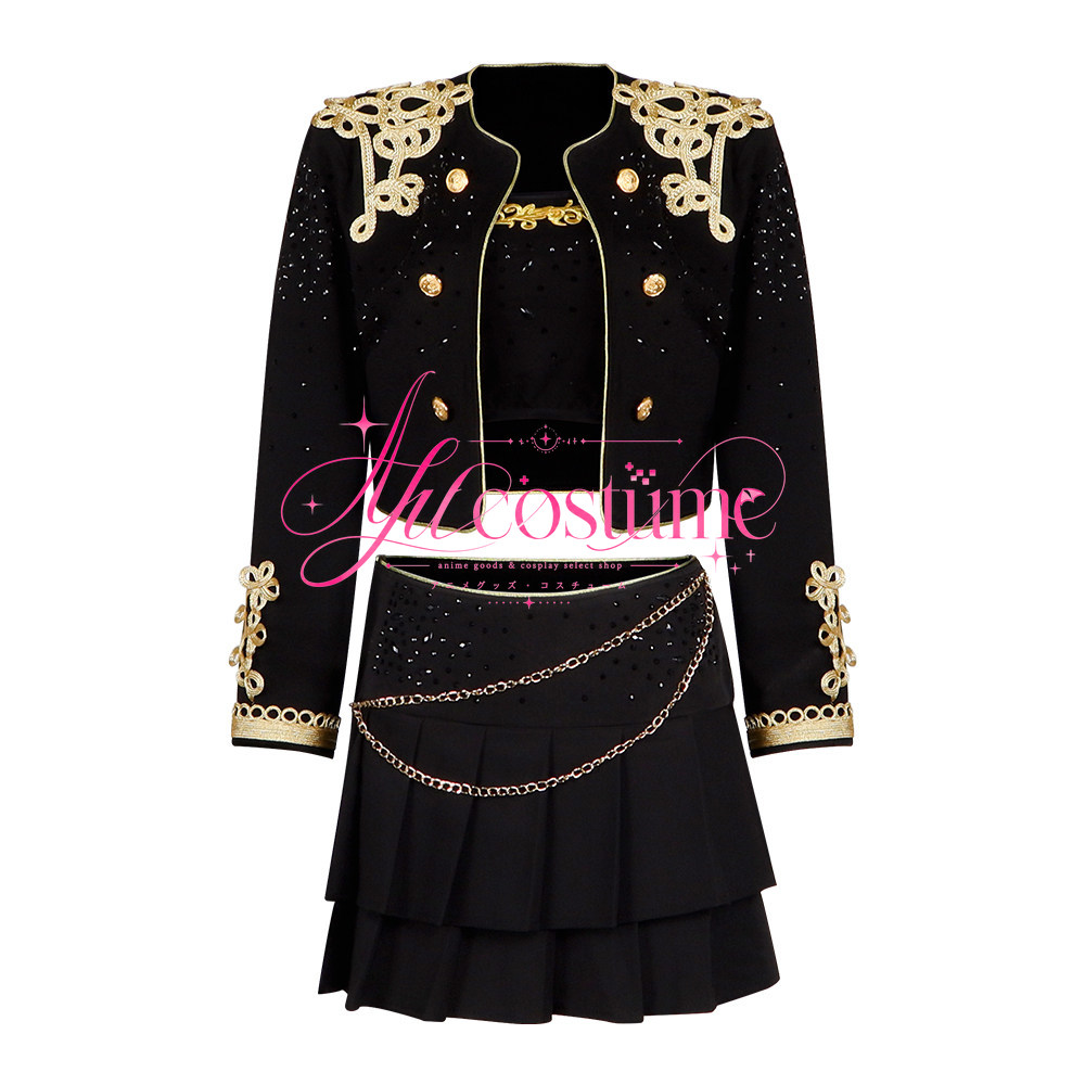 Ningning Black Gold Stage Outf - Party Games Music review and price