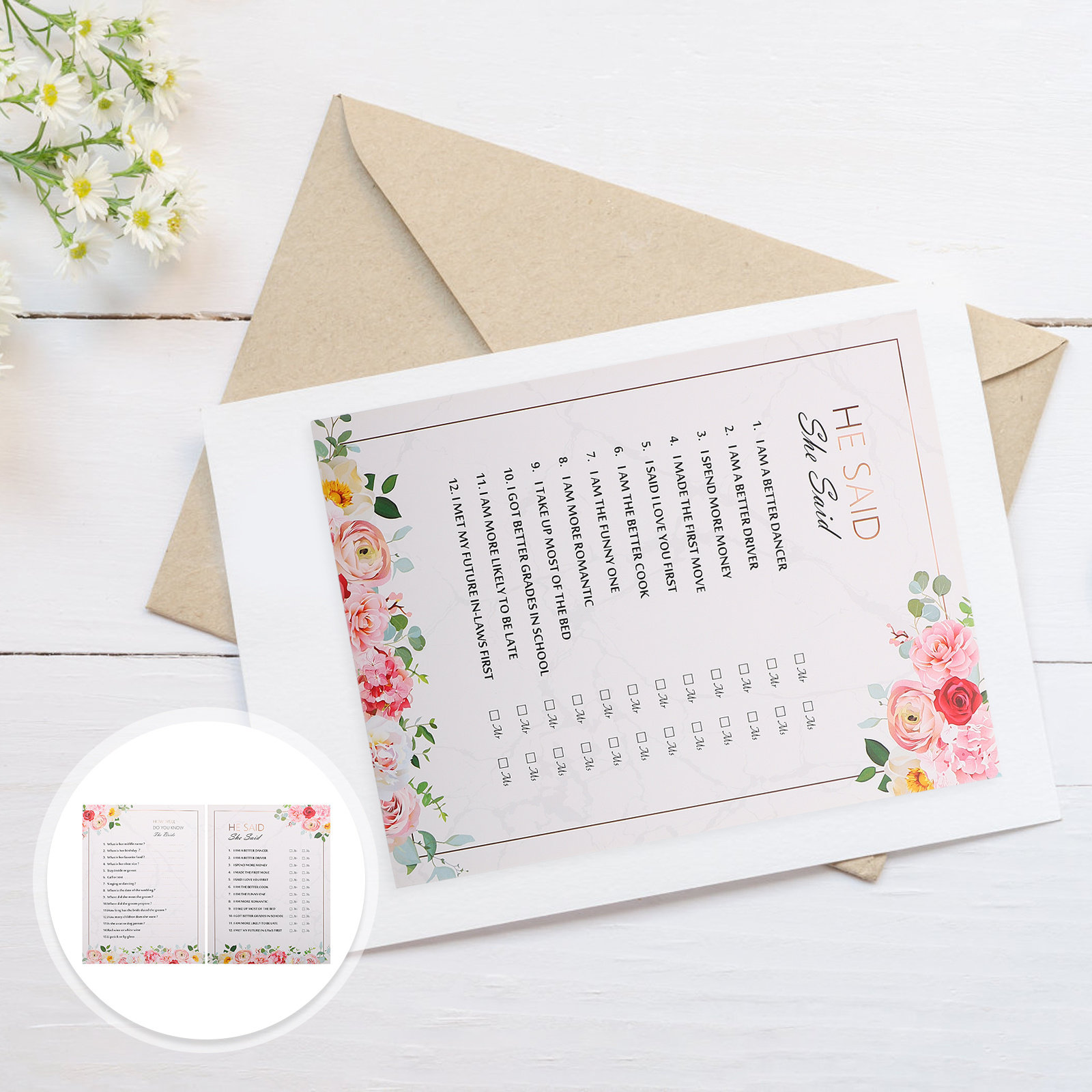 20Pcs Question Game Cards Uniq - Party Games Bachelorette review and price