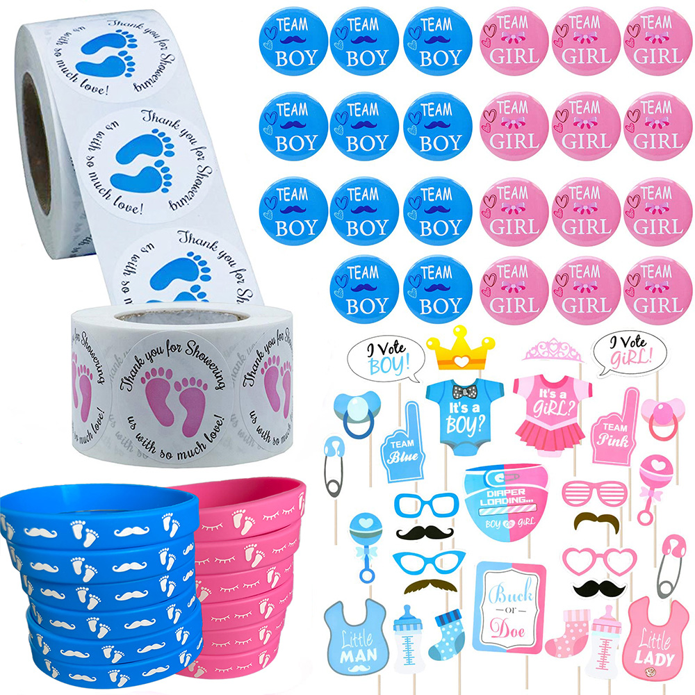 Gender Reveal Party Supplies B - Party Games Graduation Ideas review and price