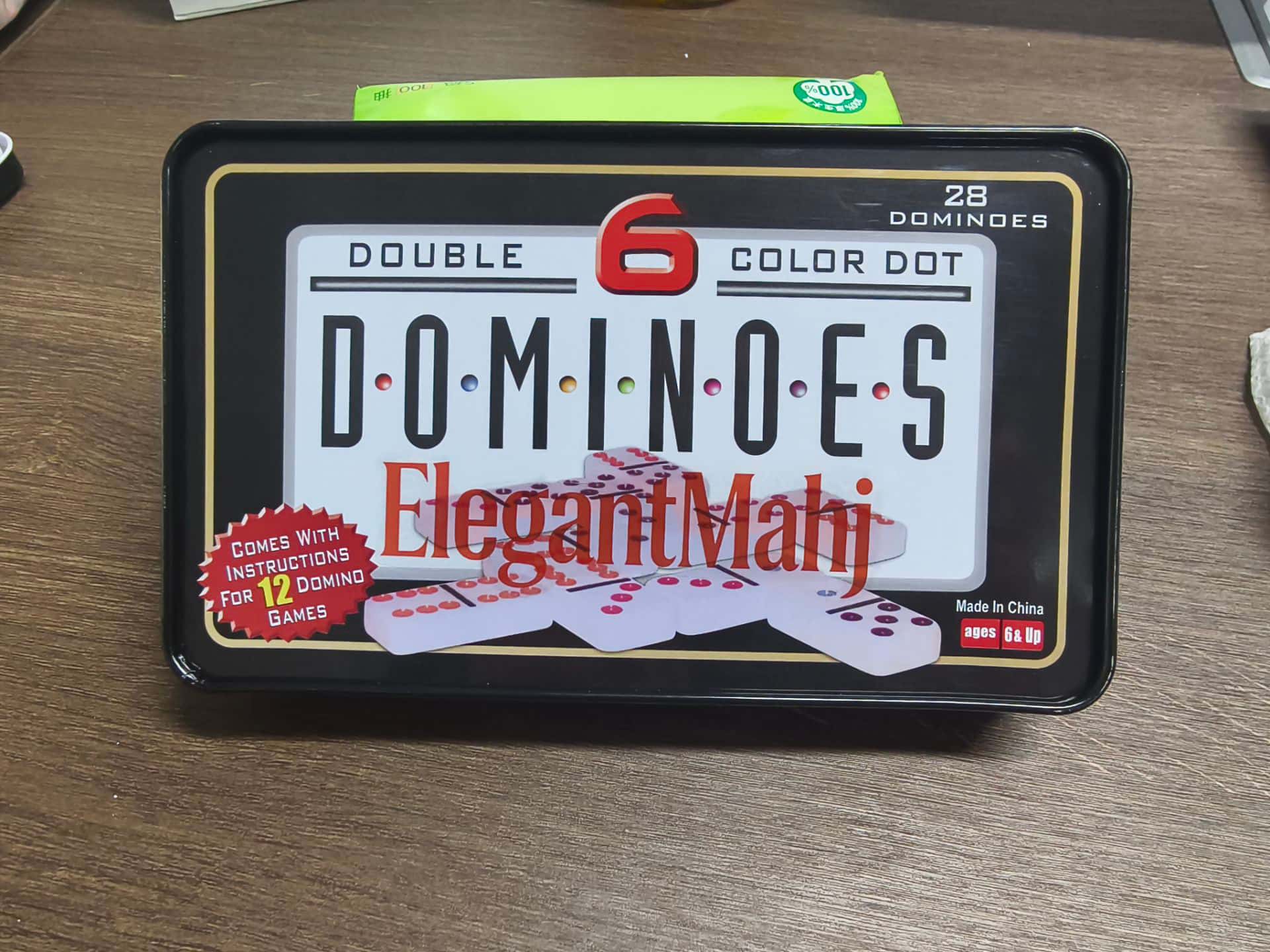 ElegantMahj Double Six Dominoe - Party Games Board Game review and price