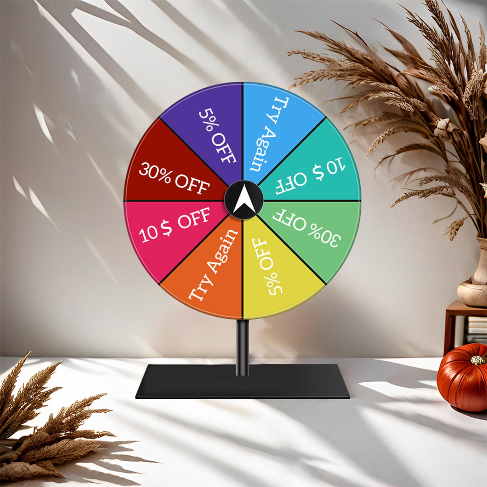 Acrylic Prize Turntable Compac - Party Games Spin The Wheel review and price