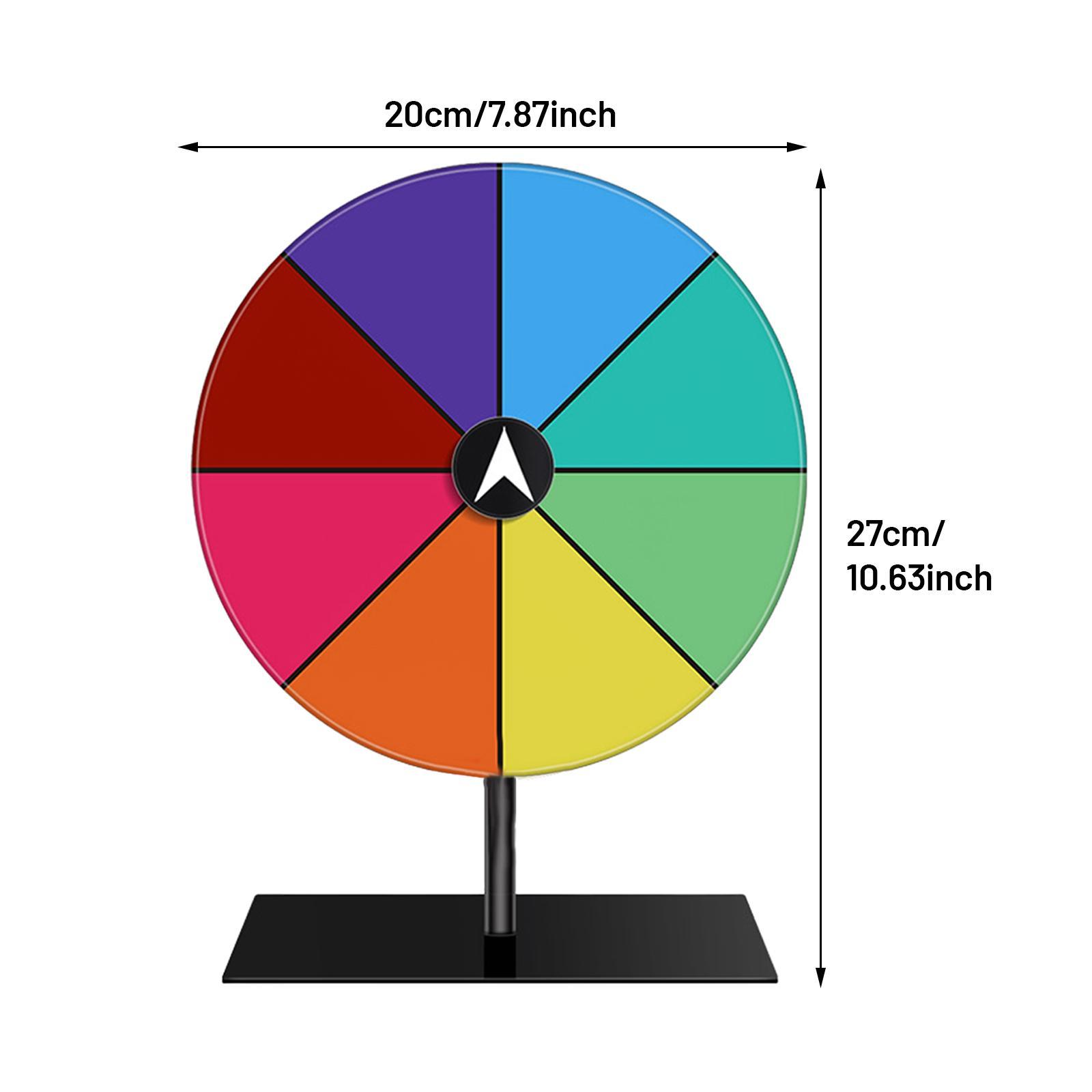 Acrylic Prize Turntable Compac - Party Games Spin The Wheel review and price