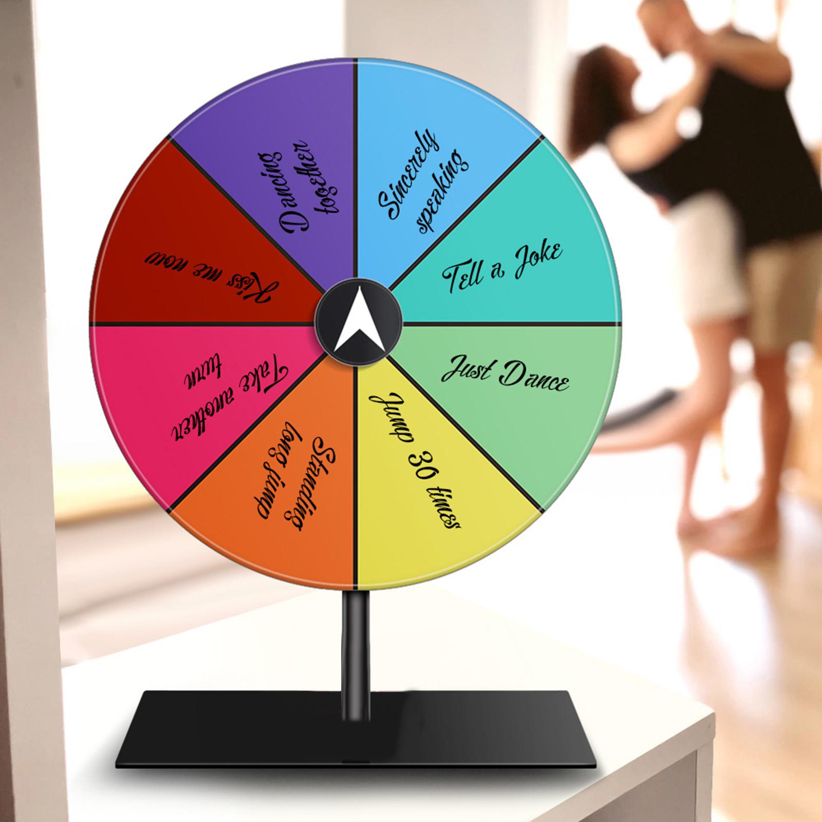 Acrylic Prize Turntable Compac - Party Games Spin The Wheel review and price