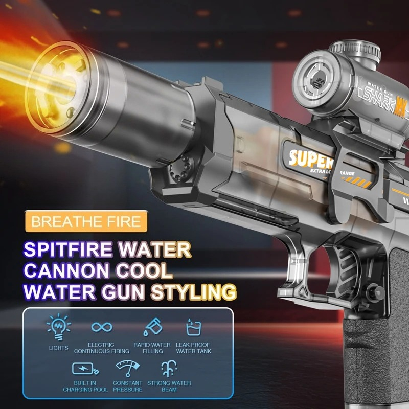 Electric Water Blaster Gun - A - Party Games Kids Outdoor review and price