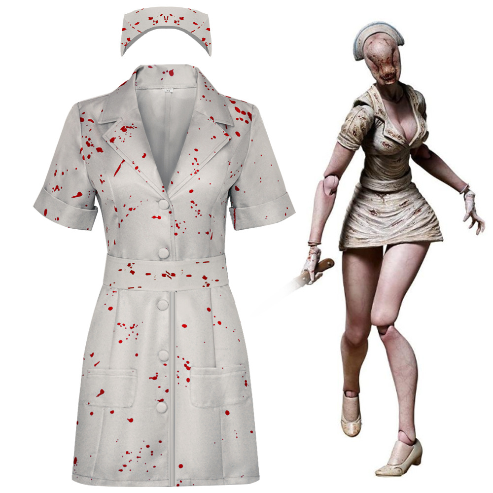 Silent Hill Nurse Cosplay Cost - Zombie Party Games For Adults review and price
