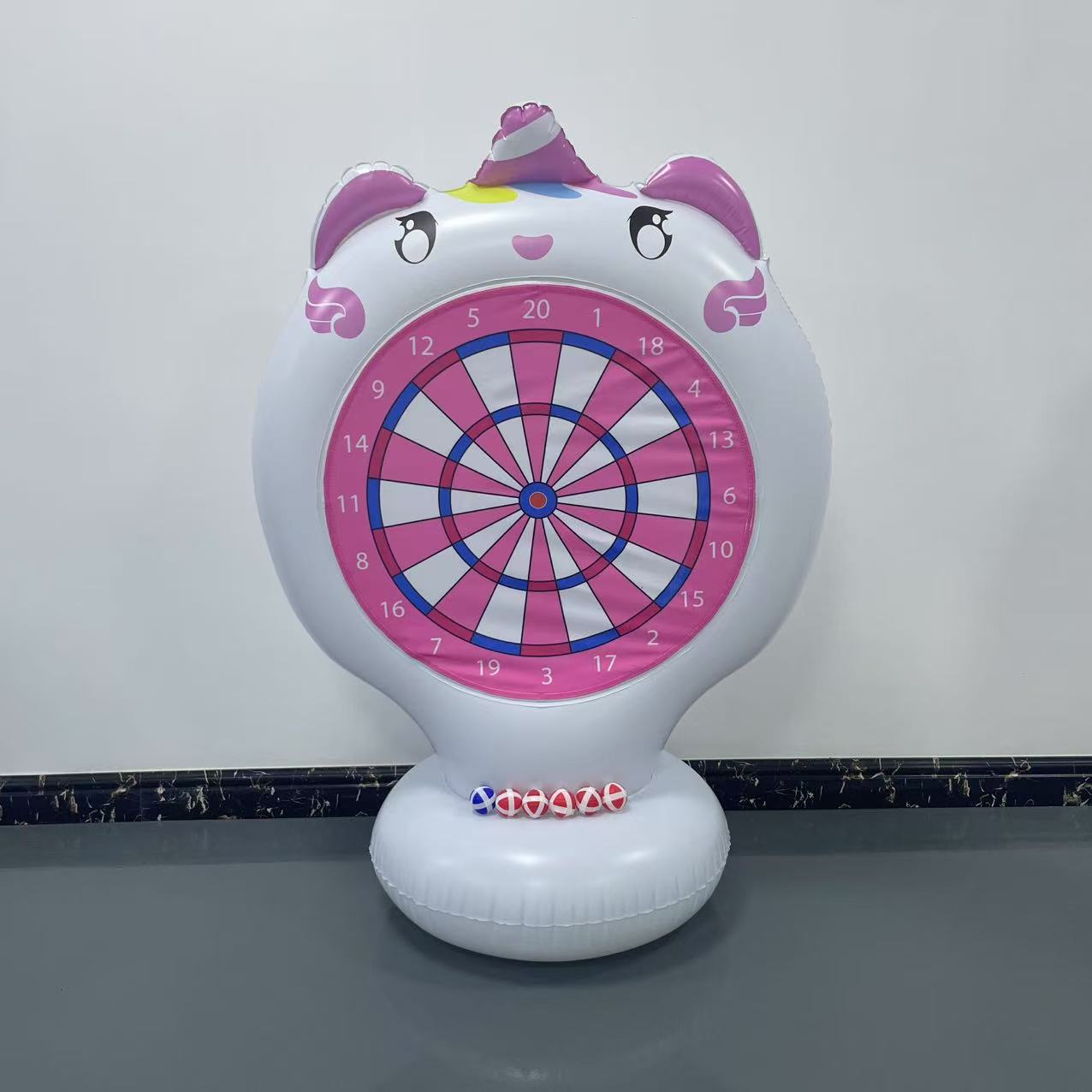Inflatable Unicorn Throwing Ga - Party Games Kids Outdoor review and price