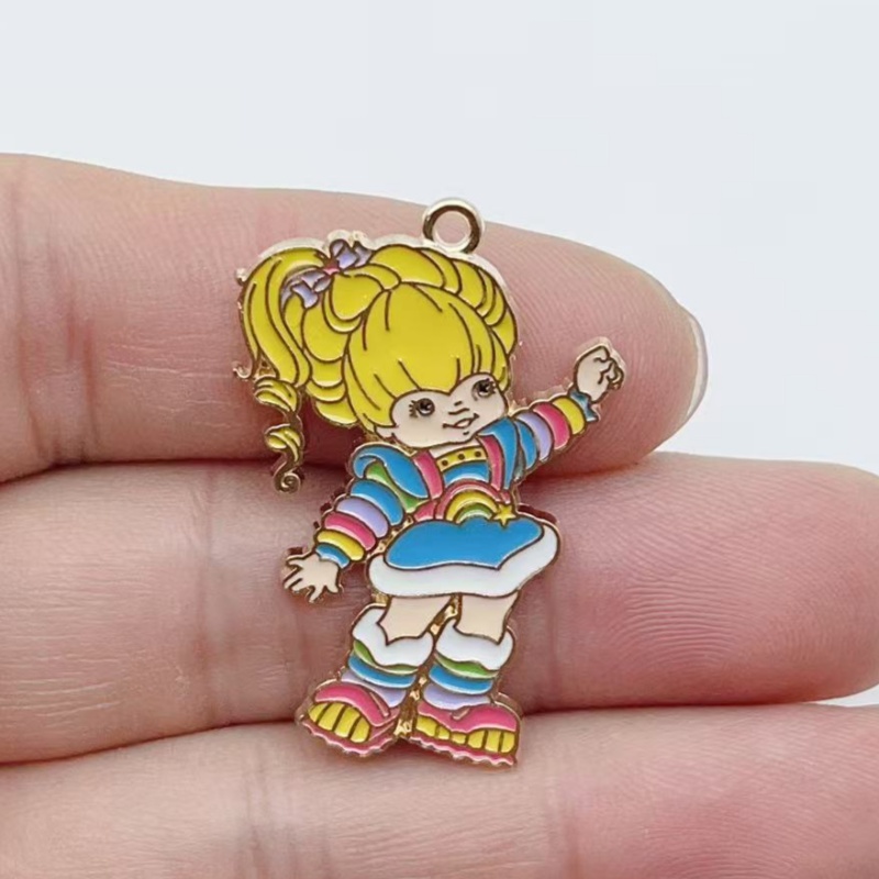 10pcs Cute Little Girl Enamel  - Party Games Girls review and price