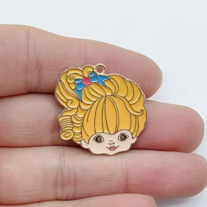 10pcs Cute Little Girl Enamel  - Party Games Girls review and price